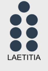 Figure géomantique Laetitia - évoque la joie, l'épanouissement et la réussite émotionnelle.