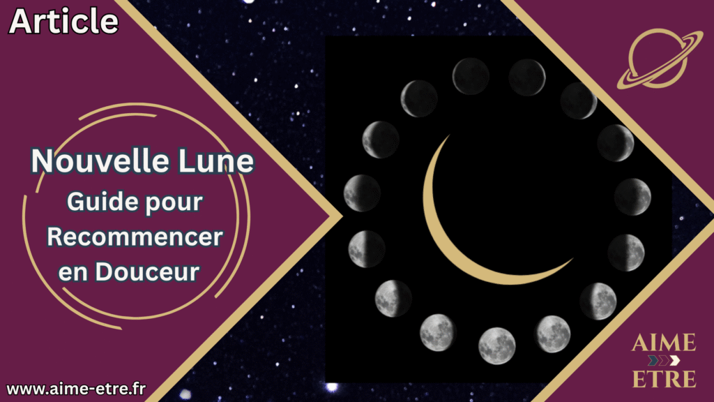 image representant cycle lunaire et nouvelle lune