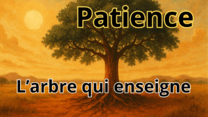 miniature d un arbre dans une terre rouge : Patience : la fable de l’arbre qui transforme l’impatience